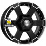 K&K 7x16/6x139,7 ET38 D108,1 M56 (КС593) Алмаз черный