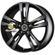 MAK 8x17/5x112 ET42 D76 Zenith Matt Black MAK 8x17/5x112 ET42 D76 Zenith Matt Black