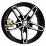 СКАД 7x17/5x112 ET43 D57,1 Турин Алмаз (АРС 014 black)