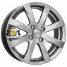 K&K 6x15/4x114,3 ET40 D67,1 Джемини (КС617) Дарк платинум