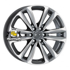 MAK 8x18/6x130 ET53 D84,1 Safari 6 Gunmetal Mirror Face