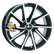 Alutec 7,5x18/5x108 ET55 D63,4 Singa Diamant black front polished