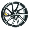 Alutec 7,5x18/5x108 ET55 D63,4 Singa Diamant black front polished