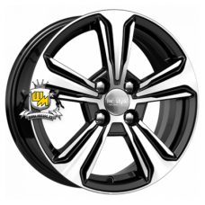 K&K 6x15/4x100 ET46 D54,1 КС777 Алмаз черный