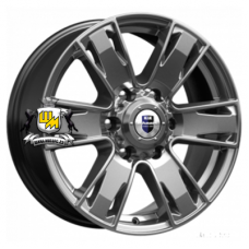 K&K 7x17/6x127 ET40 D77,9 Севенна (КС726) Дарк платинум