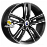 K&K 7x18/5x114,3 ET45 D67,1 Танаис (КС750) Алмаз черный