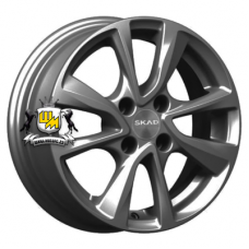 СКАД 5,5x14/4x100 ET35 D67,1 Ницца (КЛ287) Графит СКАД 5,5x14/4x100 ET35 D67,1 Ницца (КЛ287) Графит