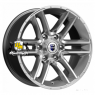 K&K 8x17/6x139,7 ET0 D106,1 Алгама (КС762) Дарк платинум