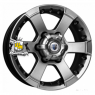 K&K 7x16/6x139,7 ET20 D110,1 M56 (КС593) Дарк платинум