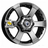 K&K 7x16/6x139,7 ET38 D108,1 M56 (КС593) Дарк платинум