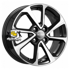 iFree Original 6x15/4x100 ET46 D54,1 КС861 Алмаз черный