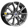 K&K 7,5x17/5x112 ET37 D66,6 Твист (КС697) Дарк платинум