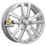 K&K 6,5x17/4x100 ET43 D60,1 КС874 Сильвер