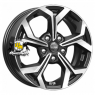 K&K 6,5x16/5x114,3 ET45 D67,1 КС878 Алмаз черный