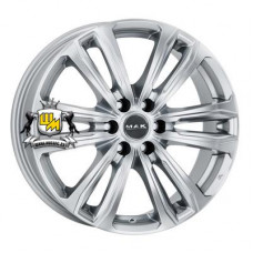 MAK 7,5x17/6x114,3 ET45 D66,1 Safari 6 Silver