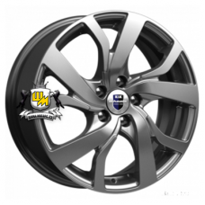 K&K 6,5x16/5x114,3 ET47 D66,1 Палермо-оригинал (КС607) Дарк платинум