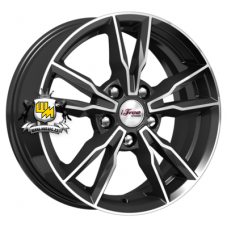 iFree 6,5x16/5x112 ET45 D66,6 Икигай (КС865) Блэк Джек