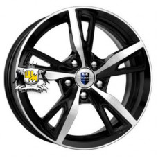 K&K 6,5x16/5x114,3 ET43 D67,1 Фишт (КС690) Алмаз черный K&K 6,5x16/5x114,3 ET43 D67,1 Фишт (КС690) Алмаз черный