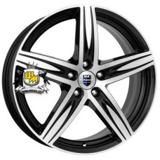 K&K 6x15/5x114,3 ET39 D60,1 Андорра-оригинал (КС496) Алмаз черный