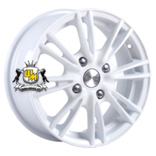 СКАД 5,5x14/4x100 ET39 D67,1 Пантера (КЛ109) Белый