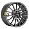 OZ 9,5x19/5x112 ET21 D66,46 Superturismo LM Matt Graphite + Silver Lettering