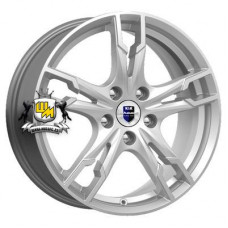 K&K 7x17/4x100 ET41 D60,1 Солар (КС875) Сильвер SK K&K 7x17/4x100 ET41 D60,1 Солар (КС875) Сильвер SK