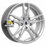 K&K 7x17/4x100 ET41 D60,1 Солар (КС875) Сильвер SK