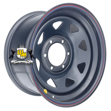 Off-Road Wheels 8x16/6x139,7 ET10 D110 Toyota Hilux 2.5D, 3.0D черный (треуг. мелкий, с увелич.полкой под суппорт)