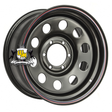 Off-Road Wheels 8x16/6x114,3 ET-10 D66 Ниссан Навара D40 2.5TD черный