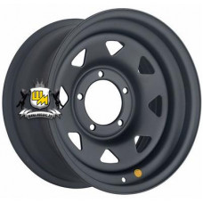 Off-Road Wheels 8x16/5x139,7 ET0 D110 УАЗ (треуг. мелкий) Черный матовый Off-Road Wheels 8x16/5x139,7 ET0 D110 УАЗ (треуг. мелкий) Черный матовый