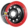 Off-Road Wheels 8x16/5x139,7 ET-24 D110 УАЗ с бедлоком (красный) черный