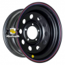 Off-Road Wheels 8x15/5x139,7 ET-24 D110 УАЗ с бедлоком (оранжевый) черный