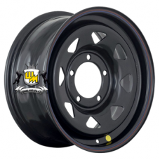 Off-Road Wheels 8x17/5x139,7 ET-19 D110 УАЗ (треуг. мелкий) Черный