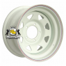 Off-Road Wheels 8x15/5x139,7 ET-19 D110 УАЗ (треуг. мелкий) белый