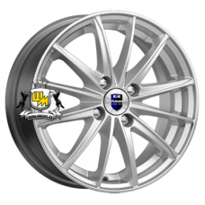 K&K 6x15/4x100 ET50 D60,1 Пойнт Бланк-оригинал (KC884) Сильвер SK