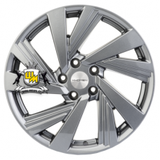 Khomen Wheels 7,5x18/5x112 ET43 D57,1 KHW1801 (Kodiaq/Tiguan) Gray