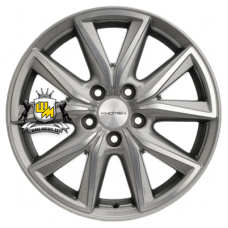 Khomen Wheels 7x17/5x114,3 ET45 D60,1 KHW1706 (Camry) G-Silver-FP