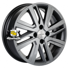 Khomen Wheels 6x16/4x100 ET50 D60,1 KHW1609 (Vesta/Largus) G-Silver Khomen Wheels 6x16/4x100 ET50 D60,1 KHW1609 (Vesta/Largus) G-Silver