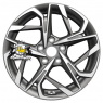 Khomen Wheels 7x17/5x114,3 ET50 D67,1 KHW1716 (CX-5/Seltos/Optima) Gray-FP