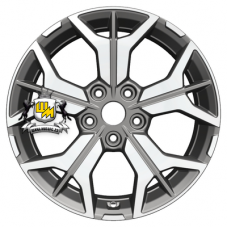 Khomen Wheels 7x17/5x112 ET40 D57,1 KHW1715 (Kodiaq/Tiguan) Gray-FP