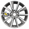 Khomen Wheels 7x18/5x112 ET45 D57,1 KHW1802 (Karoq) Gray-FP