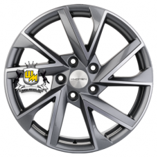 Khomen Wheels 7x17/5x114,3 ET45 D67,1 KHW1714 (CX-5/i40/X-Trail) Gray-FP