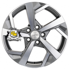 Khomen Wheels 7x17/5x114,3 ET40 D66,1 KHW1712 (Qashqai) Gray-FP