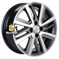 Khomen Wheels 6x16/4x100 ET46 D54,1 KHW1609 (Rio II/Solaris II) Gray-FP