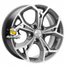 Khomen Wheels 7x17/5x114,3 ET50 D67,1 KHW1702 (CX-5/Seltos/Optima) Gray-FP