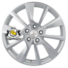 Khomen Wheels 7x18/5x112 ET43 D57,1 KHW1802 (Kodiaq/Tiguan) F-Silver-FP