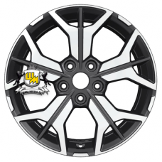 Khomen Wheels 7x17/5x114,3 ET39 D60,1 KHW1715 (RAV4) Black-FP Khomen Wheels 7x17/5x114,3 ET39 D60,1 KHW1715 (RAV4) Black-FP