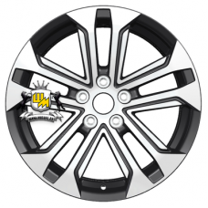 Khomen Wheels 7x18/5x114,3 ET38 D67,1 KHW1803 (Outlander) Black-FP