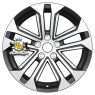 Khomen Wheels 7x18/5x114,3 ET38 D67,1 KHW1803 (Outlander) Black-FP