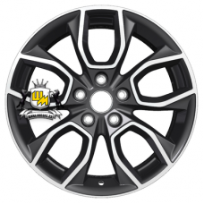 Khomen Wheels 7x17/5x114,3 ET47 D67,1 KHW1713 (SantaFe) Black-FP